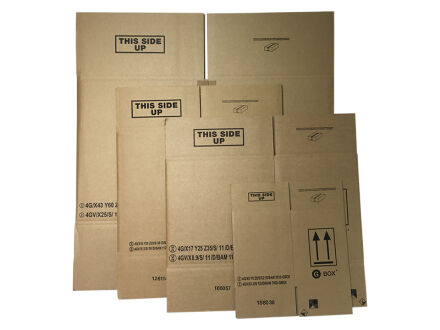 Gefahrgutkartons mit UN-Zulassung 4G/4GV - Standard - VE 10 Stück 275 x 195 x 300 mm