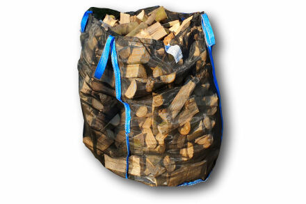 Holz Big Bag mit Sternenboden 100 x 100 x 120 cm