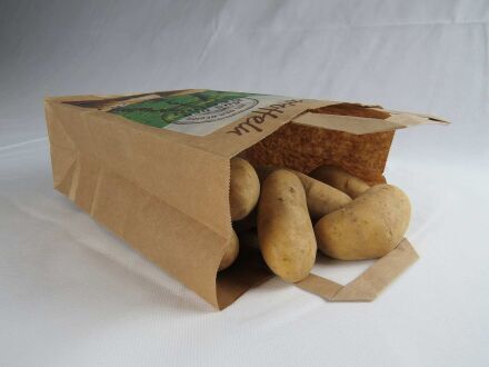 Kartoffeltragetasche aus Kraftpapier