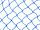 Vogelschutznetz - Maschenweite 25 mm - blau 4 m x 100 m