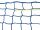 Seitenschutznetz - Maschenweite 100 mm - randverstärkt - 2,00 m x 10,00 m blau