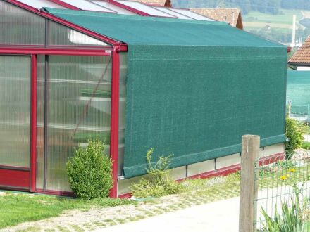 Schattiernetz - Sonnenschutznetz - Schutzwert 66-93% 3,00 m x 50 m weiß