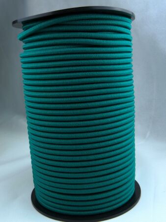 Expanderseil - Gummiseil - kunststoffumflochten - Rolle mit 100 m 8 mm grün