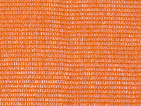 Schattiernetz - Sonnenschutznetz - Schutzwert 65-91% - orange