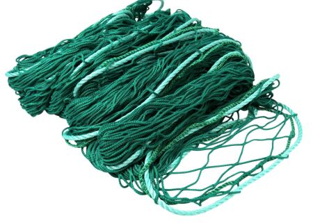 Personenauffangnetz - ringsum mit 12 mm Randseil - grün
